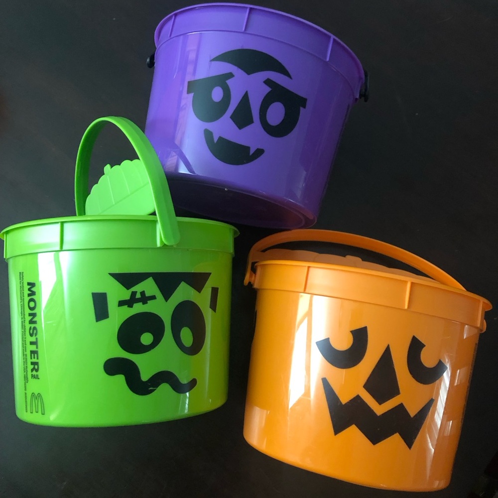 McDonald’s Halloween buckets